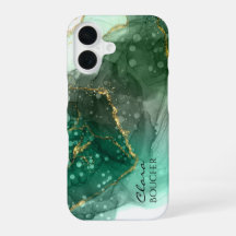 Sacramento Green Alcohol Ink Personalizable