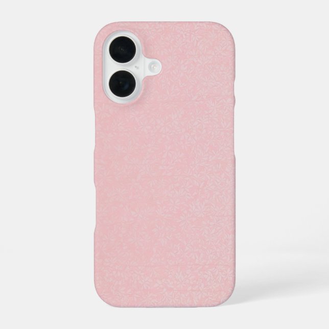 Funda Para iPhone 16 Sakura Pink Japanese Pattern Phone Case (Reverso )