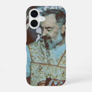 Funda Para iPhone 16 San Padre Pío de Pietrelcina El Sacerdote Seráfico