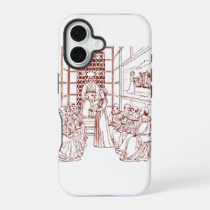 Funda Para iPhone 16 Santa Catalina discutiendo con los eruditos por Ma