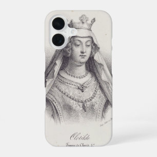 Funda Para iPhone 16 Santa Clotilde segunda esposa de Clodoveo