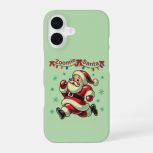 Funda Para iPhone 16 Santa Zoomie Navidad