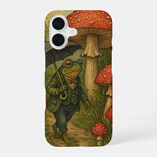 Funda Para iPhone 16 Sapo y seta (Reverso )