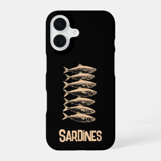 Funda Para iPhone 16 Sardinas, pescador