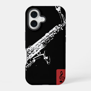 Funda Para iPhone 16 Saxofón