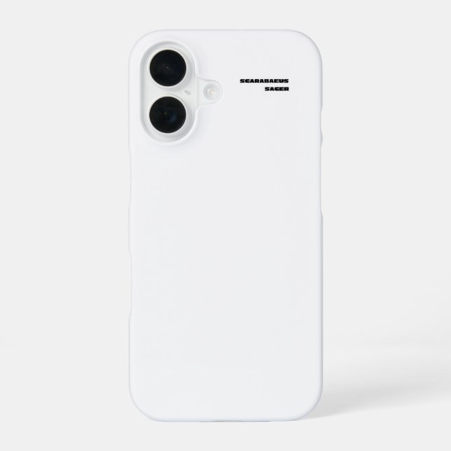 Funda Para iPhone 16 Scarabaeus Sacer (Reverso )