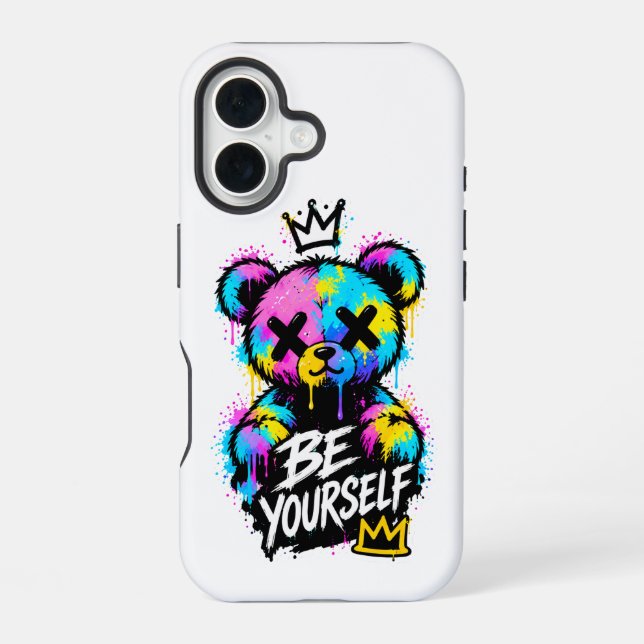 FUNDA PARA iPhone 16 SÉ TU MISMO (Reverso )