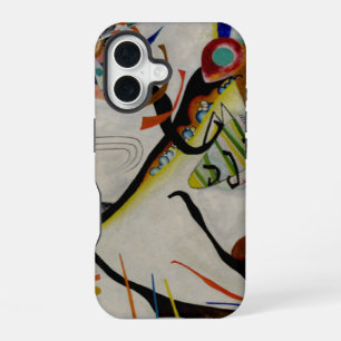 Funda Para iPhone 16 Segmento Azul de Kandinsky