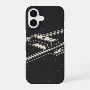 Funda Para iPhone 16 Segmento de riel retro de calle