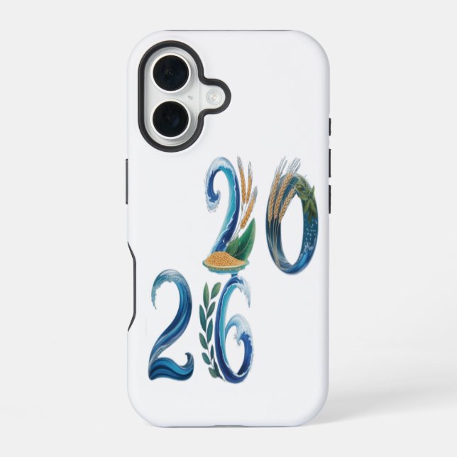 Funda Para iPhone 16 Seguridad alimentaria en 2026 (Reverso )