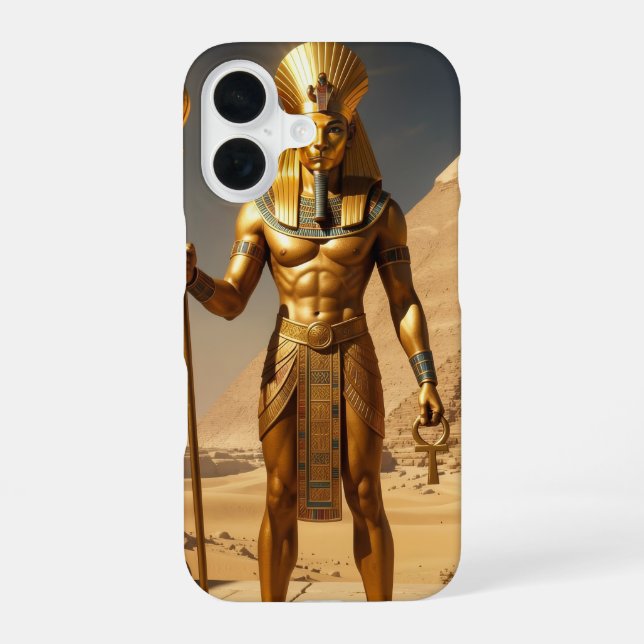Funda Para iPhone 16 Sekhmet – Lion-Headed War Goddess´1 (Reverso )