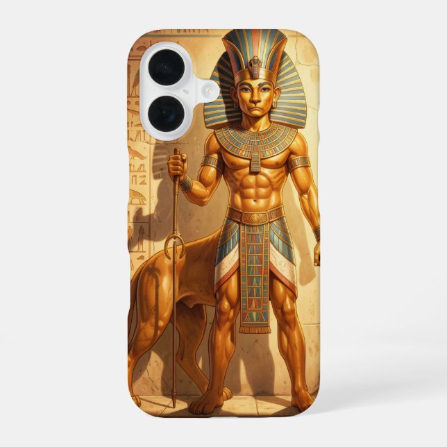 Funda Para iPhone 16 Sekhmet – Löwenköpfige Kriegsgöttin´3 (Reverso )