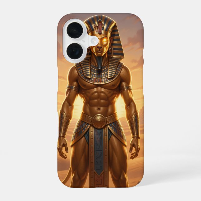 Funda Para iPhone 16 Sekhmet – Löwenköpfige Kriegsgöttin´4 (Reverso )