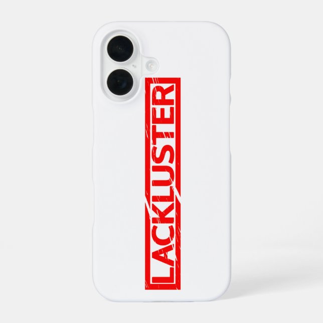 Funda Para iPhone 16 Sello de brillo (Reverso )
