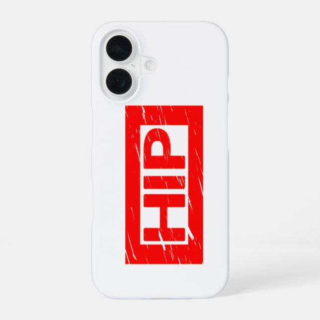 Funda Para iPhone 16 Sello de cadera (Reverso )