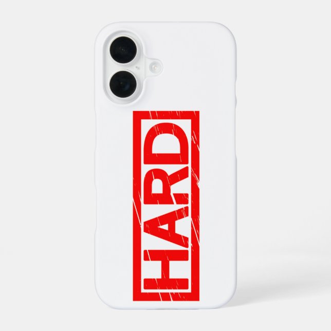 Funda Para iPhone 16 Sello duro (Reverso )