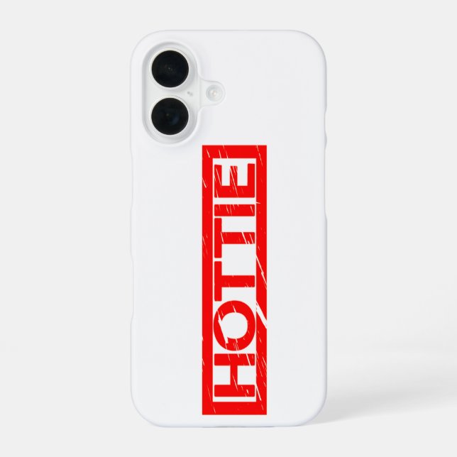 Funda Para iPhone 16 Sello Hottie (Reverso )