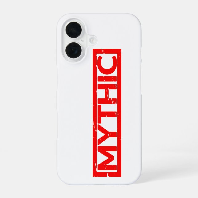Funda Para iPhone 16 Sello mítico (Reverso )