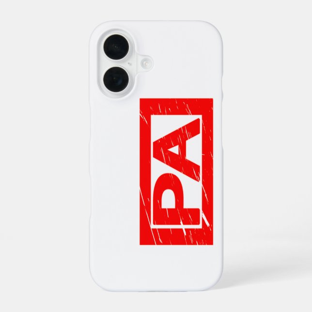 Funda Para iPhone 16 Sello Pa (Reverso )