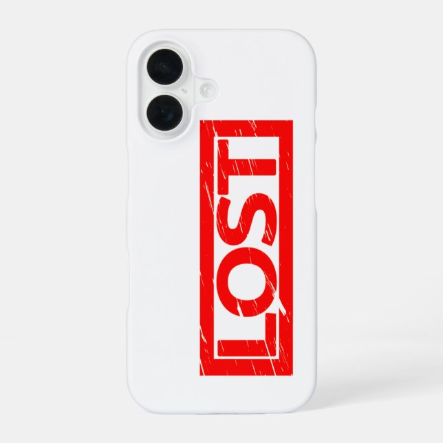 Funda Para iPhone 16 Sello perdido (Reverso )