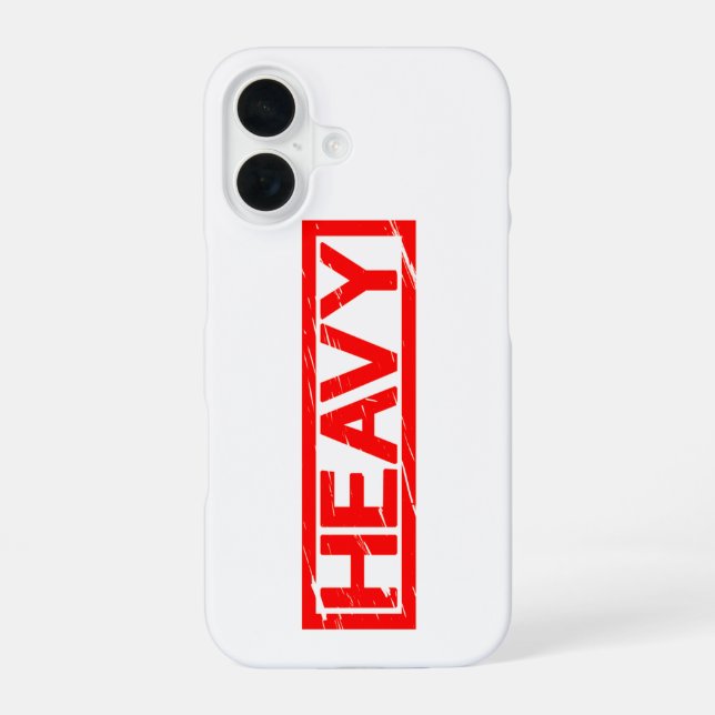 Funda Para iPhone 16 Sello Pesado (Reverso )