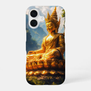 Funda Para iPhone 16 Señor Buda de la Tierra Dorada