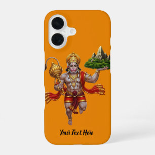 Funda Para iPhone 16 Señor Hanuman volando levantando montaña