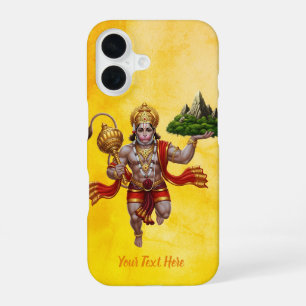 Funda Para iPhone 16 Señor Hanuman volando levantando montaña