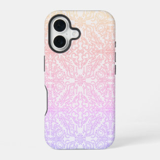 Funda Para iPhone 16 Serene Lavender & Mint Mandala Geometric Tile 