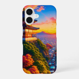 Funda Para iPhone 16 Serenidad sobre la metrópolis