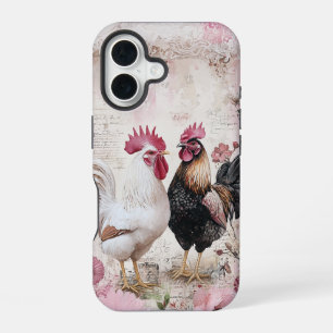 Funda Para iPhone 16 Shabby Chick Pink
