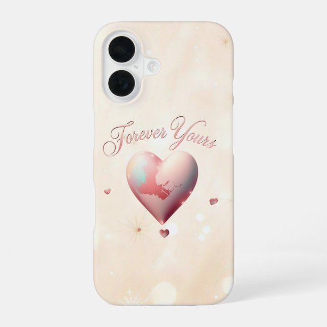 Funda Para iPhone 16 "Siempre para siempre" (Reverso )