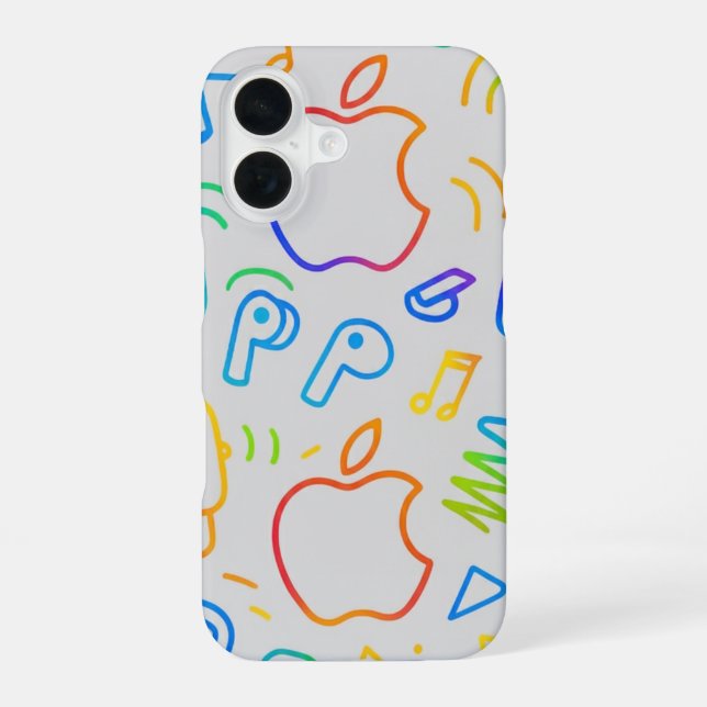 Funda Para iPhone 16 Simple Custom Design personalized Trending (Reverso )