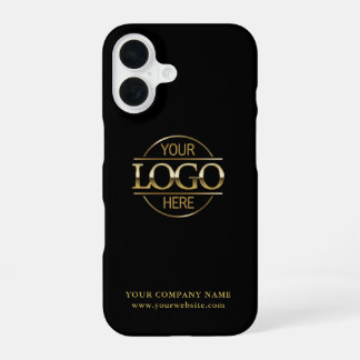 Funda Para iPhone 16 Simple Minimal Custom Business Company Logo