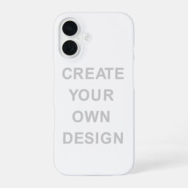 Funda Para iPhone 16 Simply - Create Your Own 