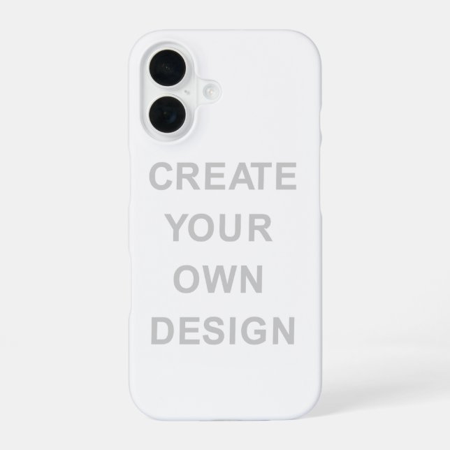 Funda Para iPhone 16 Simply - Create Your Own  (Reverso )