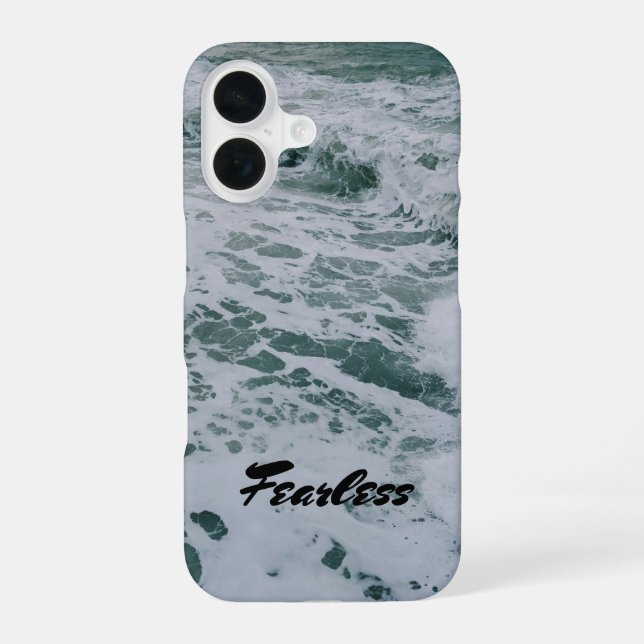 Funda Para iPhone 16 Sin miedo  (Reverso )