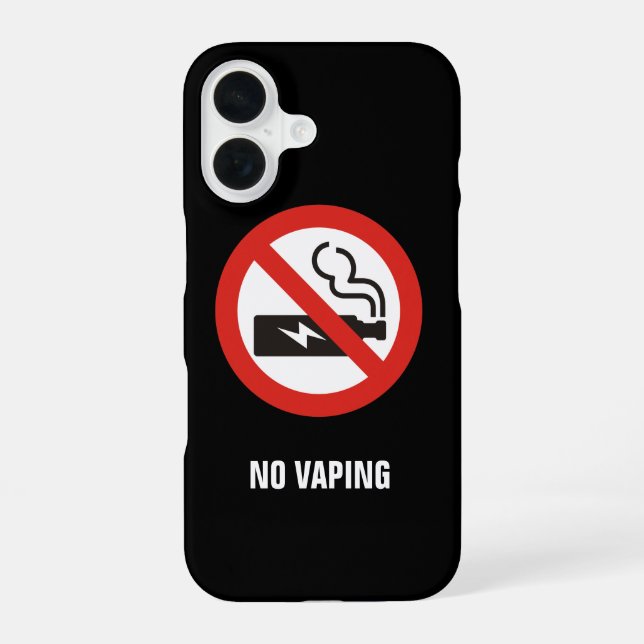 Funda Para iPhone 16 Sin Vaping (Reverso )
