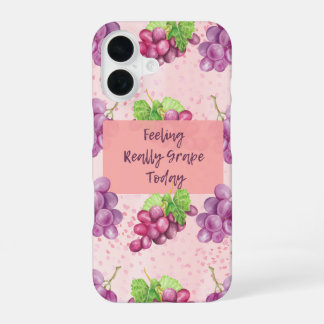Funda Para iPhone 16 Sintiéndose Realmente Uva Hoy
