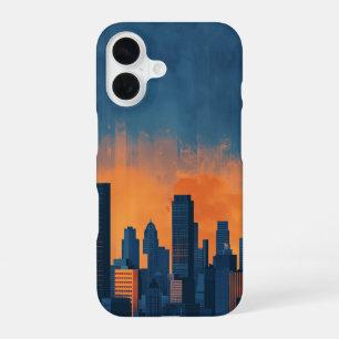 Funda Para iPhone 16 Skyline minimalista