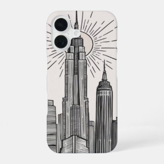 Funda Para iPhone 16 Skyline urbano