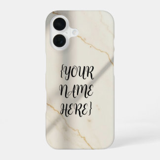Funda para iPhone 16 Slim Fit con Monograma de Már