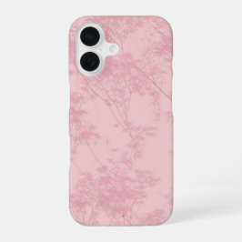 Funda Para iPhone 16 Soft Pink Bamboo Grove Pattern Phone Case