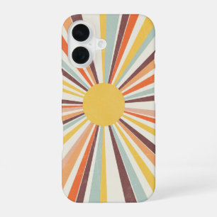 Funda Para iPhone 16 Sol Cósmico Vintage