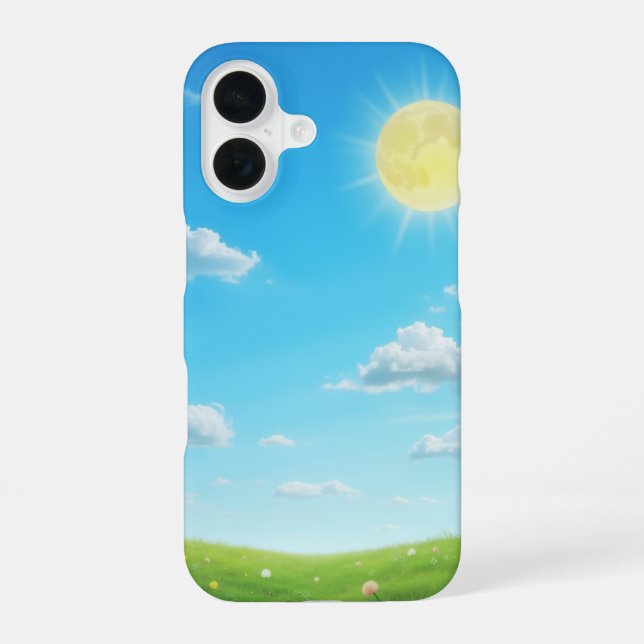 Funda Para iPhone 16 Sol lunar (Reverso )