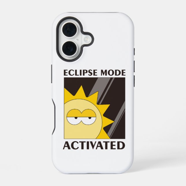 Funda Para iPhone 16 solapa sobre fondo negro (Reverso )