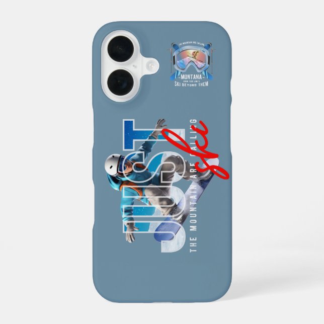 Funda Para iPhone 16 Solo esquí | (Reverso )