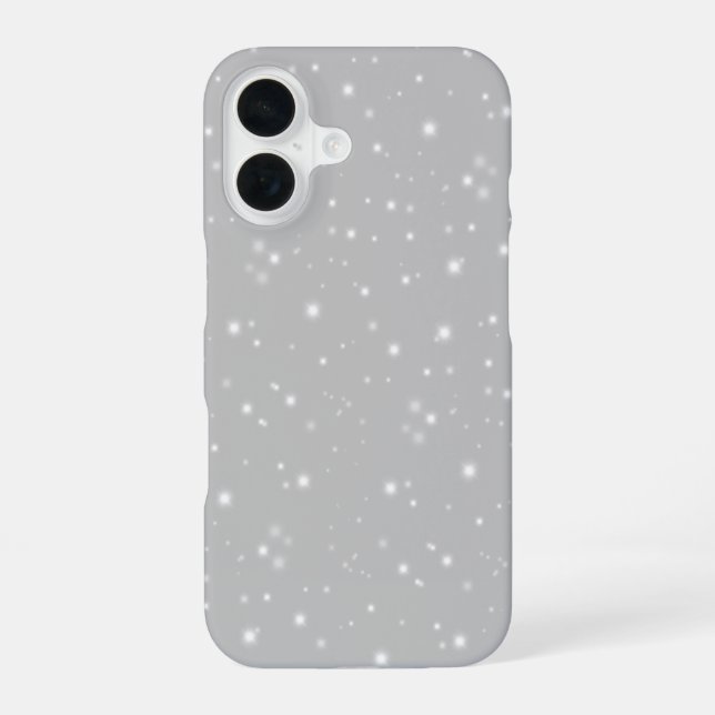 Funda Para iPhone 16 Starlight gris plateado (Reverso )