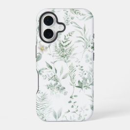 Funda Para iPhone 16 Stylish Greenery Iphone 16 Case