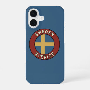Funda Para iPhone 16 Suecia Sverige